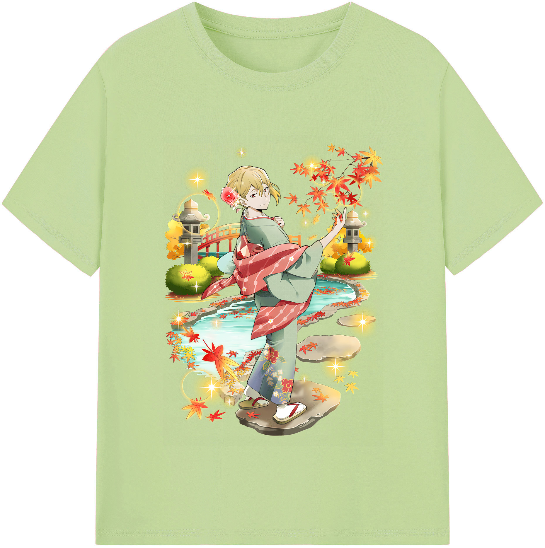 （画像用） 文豪ストレイドッグス Bungo Stray Dogs 綿100％半袖Tシャツ（フロントプリント）